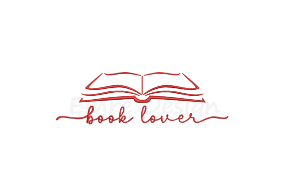 Book Lover Embroidery Design Review for Boutique Apparel