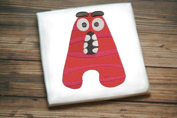 Fun Monster Alphabet Letter A Embroidery Design Review