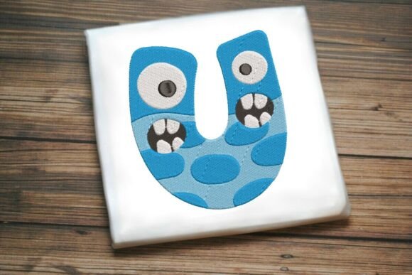 Fun Monster Alphabet Letter U Review for Seasonal Embroidery