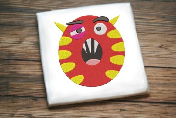 Monster Alphabet Letter O Embroidery Design Review