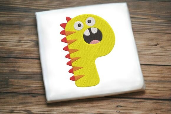 Monster Alphabet Letter P Embroidery Design Review