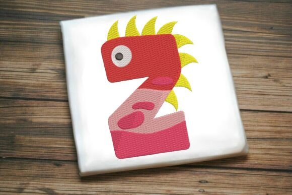 Monster Alphabet Letter Z Embroidery Design Review
