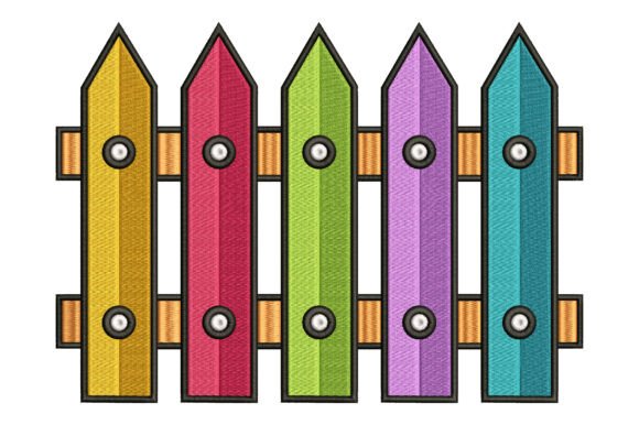 Picket Fence Embroidery Design Review for Business Use