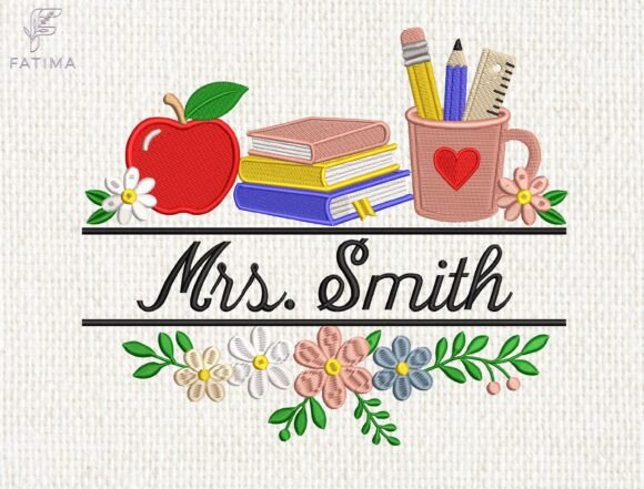 Review of Personalized Teacher Embroidery Design for Small Business Merch