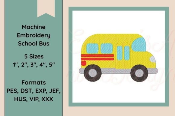Reviewing School Bus Embroidery for Seasonal Projects