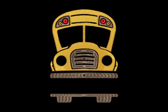 School Bus Monogram: A Review for Boutique Embroidery Projects
