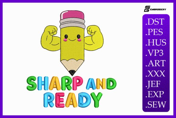 Sharp and Ready Baby Quote Review for Etsy Embroidery Sellers
