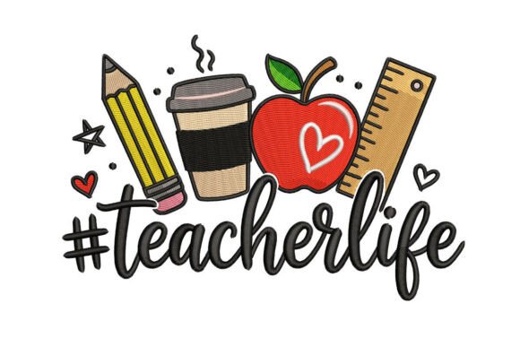 Teacher Life Embroidery: A Seasonal Design Review
