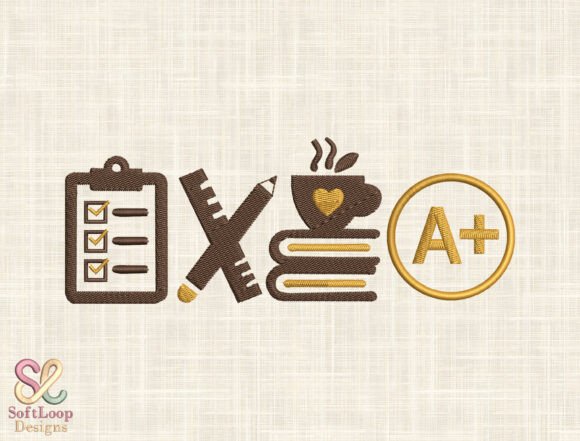 TEACHER LIFE Icons Embroidery Design Review for Gift Creators